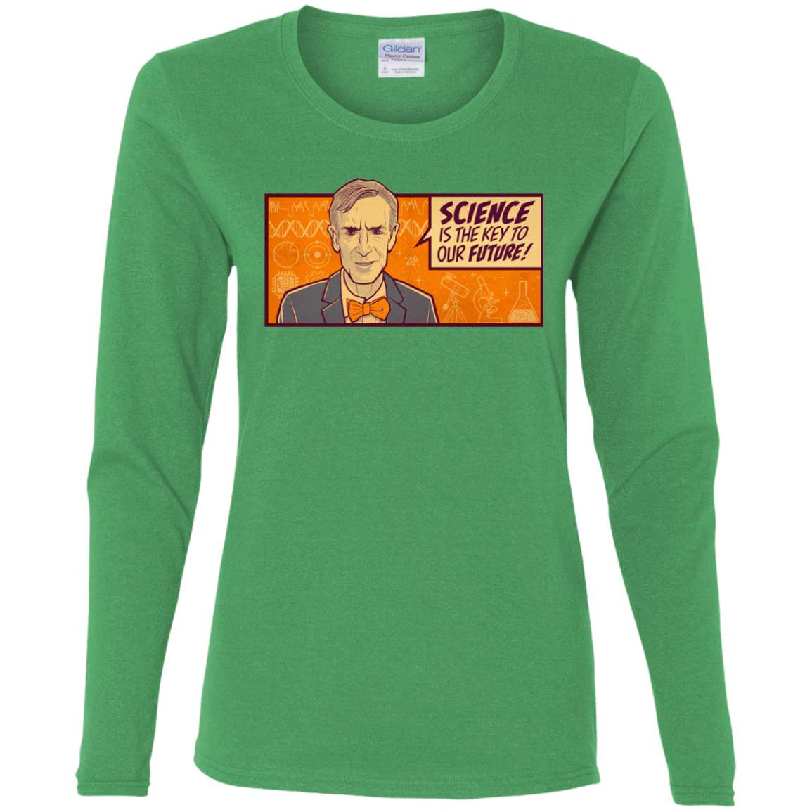 T-Shirts Irish Green / S NYE key future Women's Long Sleeve T-Shirt