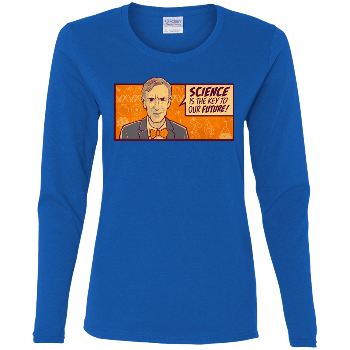 T-Shirts Royal / S NYE key future Women's Long Sleeve T-Shirt