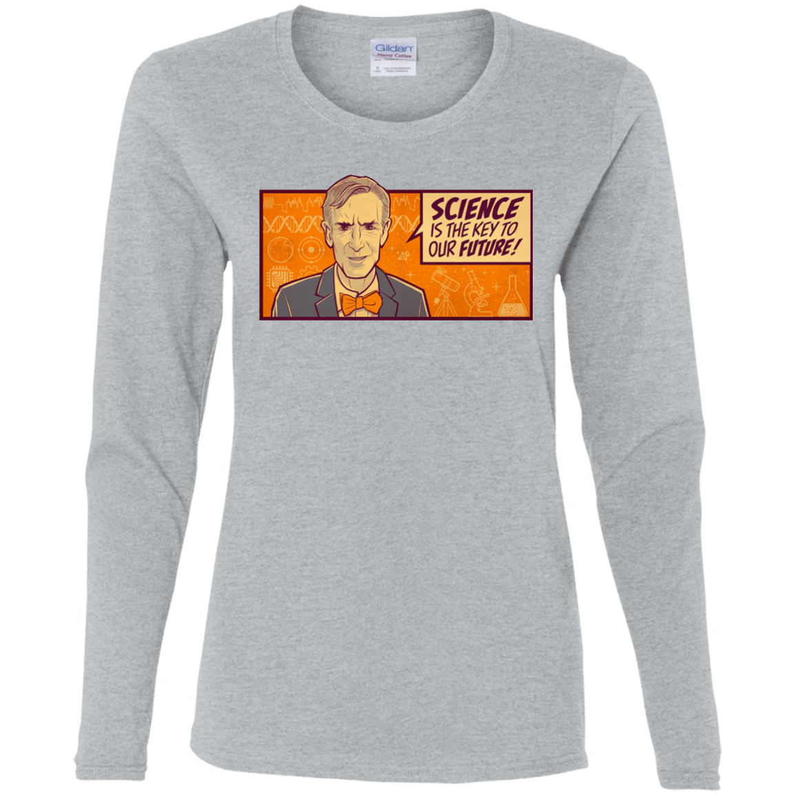 T-Shirts Sport Grey / S NYE key future Women's Long Sleeve T-Shirt