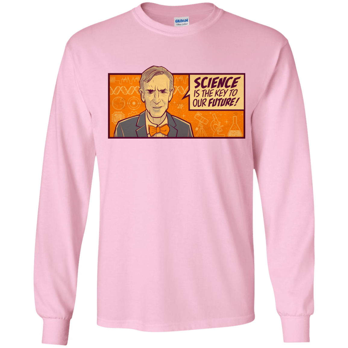 T-Shirts Light Pink / YS NYE key future Youth Long Sleeve T-Shirt