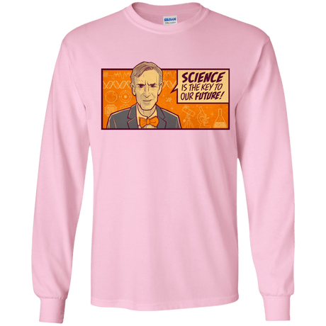 T-Shirts Light Pink / YS NYE key future Youth Long Sleeve T-Shirt