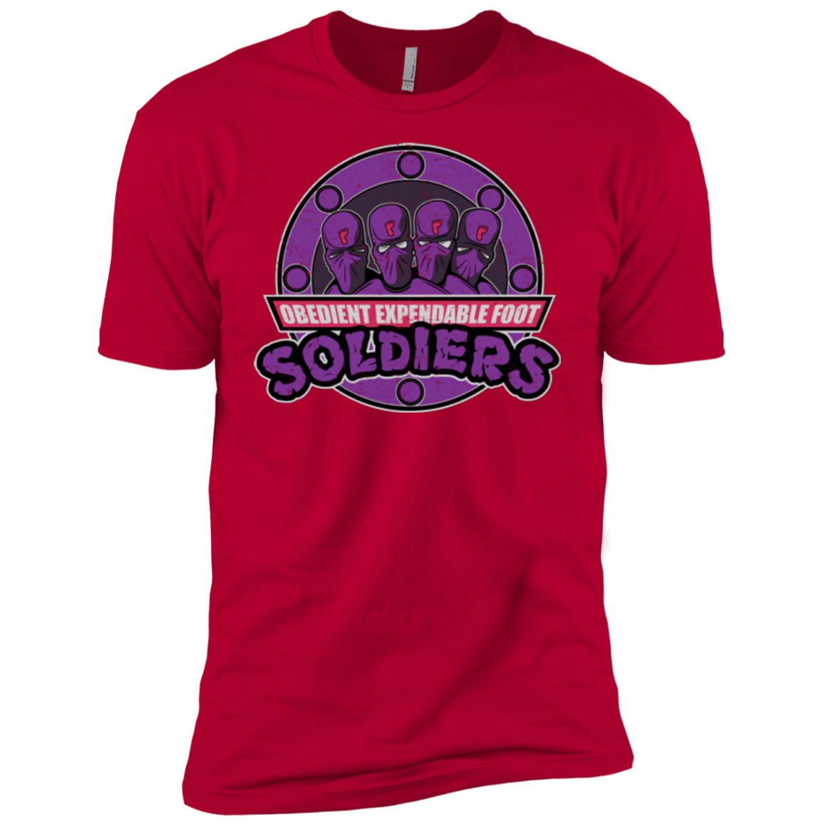 T-Shirts Red / YXS OBEDIENT EXPENDABLE FOOT SOLDIERS Boys Premium T-Shirt