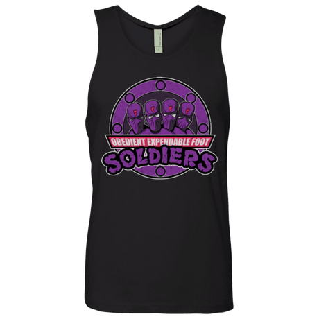 T-Shirts Black / Small OBEDIENT EXPENDABLE FOOT SOLDIERS Men's Premium Tank Top