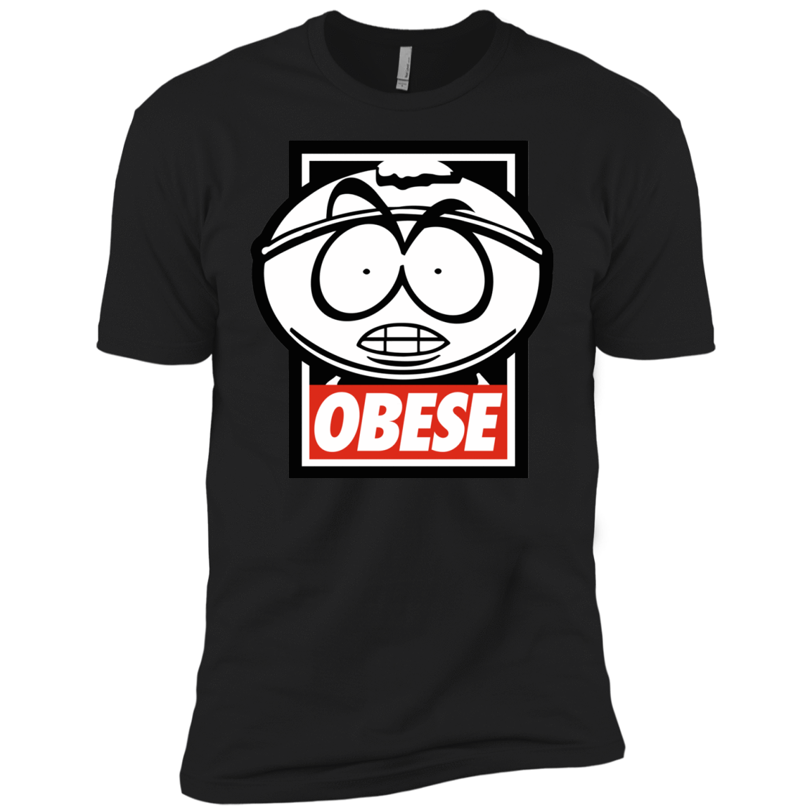 T-Shirts Black / YXS Obese Boys Premium T-Shirt