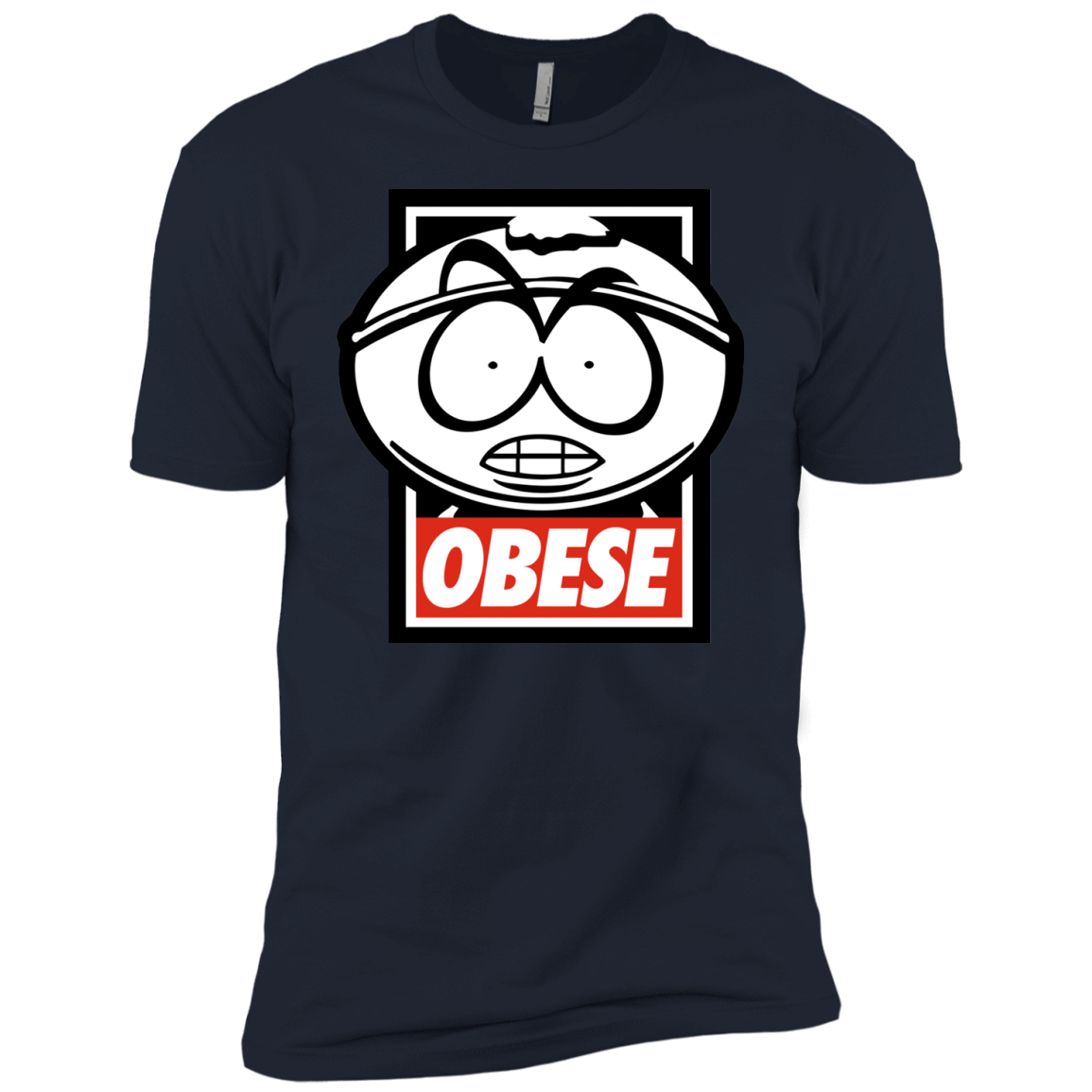 T-Shirts Midnight Navy / YXS Obese Boys Premium T-Shirt