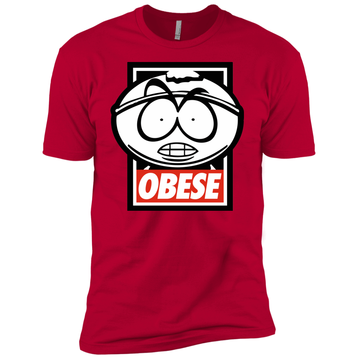 T-Shirts Red / YXS Obese Boys Premium T-Shirt
