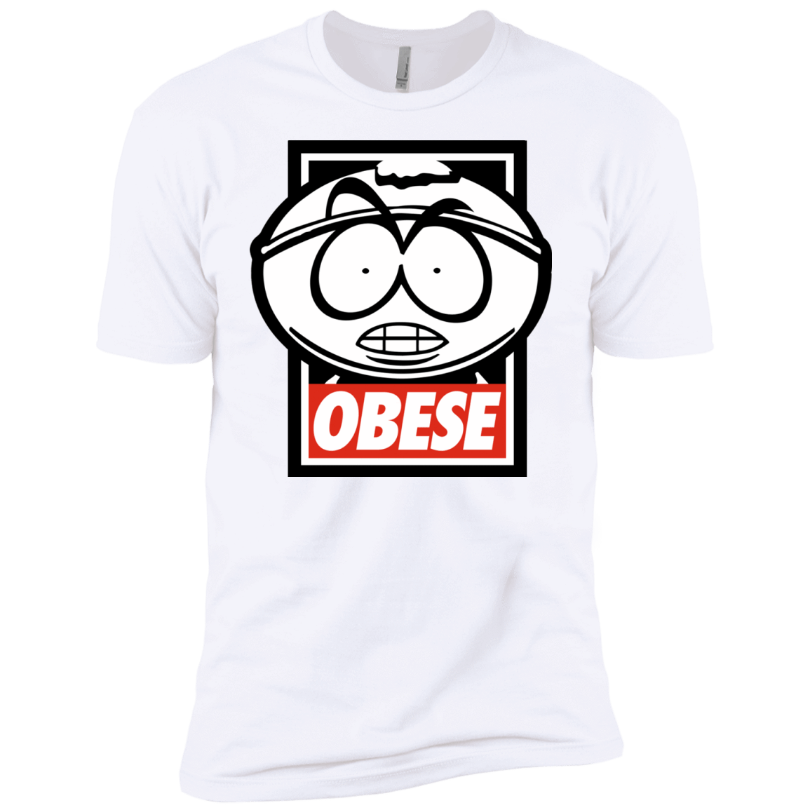 T-Shirts White / YXS Obese Boys Premium T-Shirt