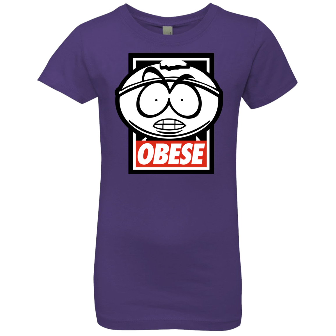 T-Shirts Purple Rush / YXS Obese Girls Premium T-Shirt