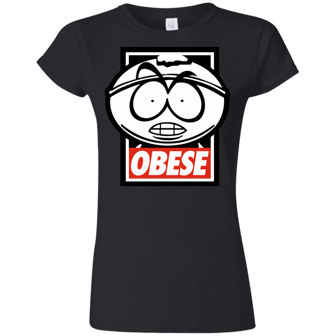 T-Shirts Black / S Obese Junior Slimmer-Fit T-Shirt