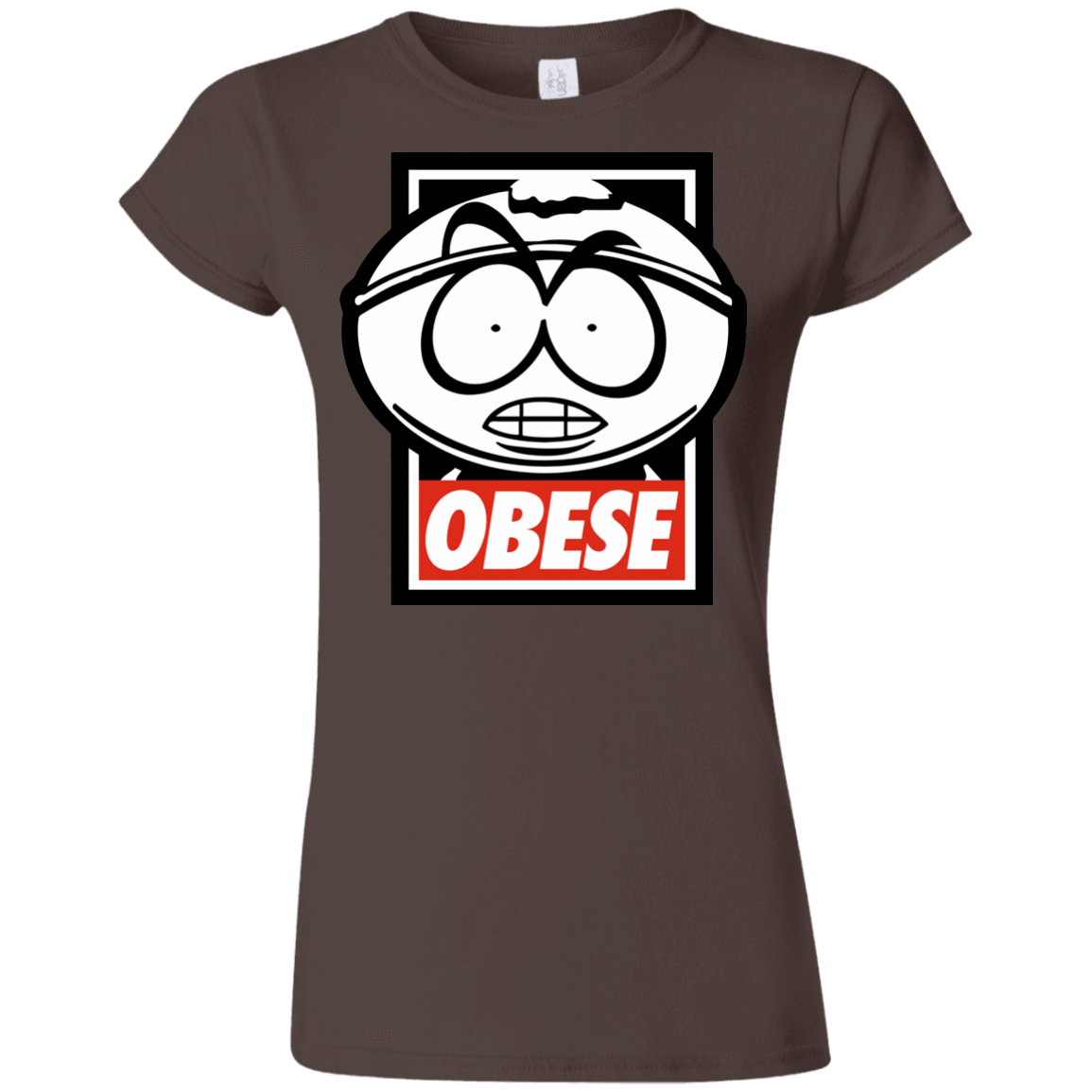 T-Shirts Dark Chocolate / S Obese Junior Slimmer-Fit T-Shirt