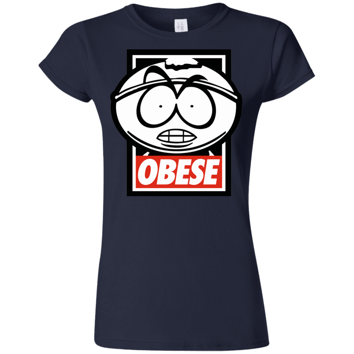 T-Shirts Navy / S Obese Junior Slimmer-Fit T-Shirt