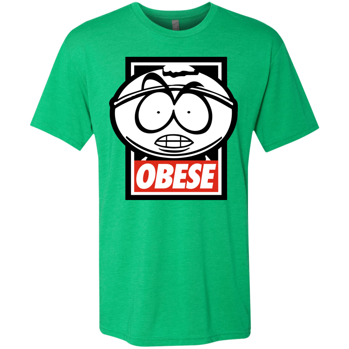 T-Shirts Envy / S Obese Men's Triblend T-Shirt
