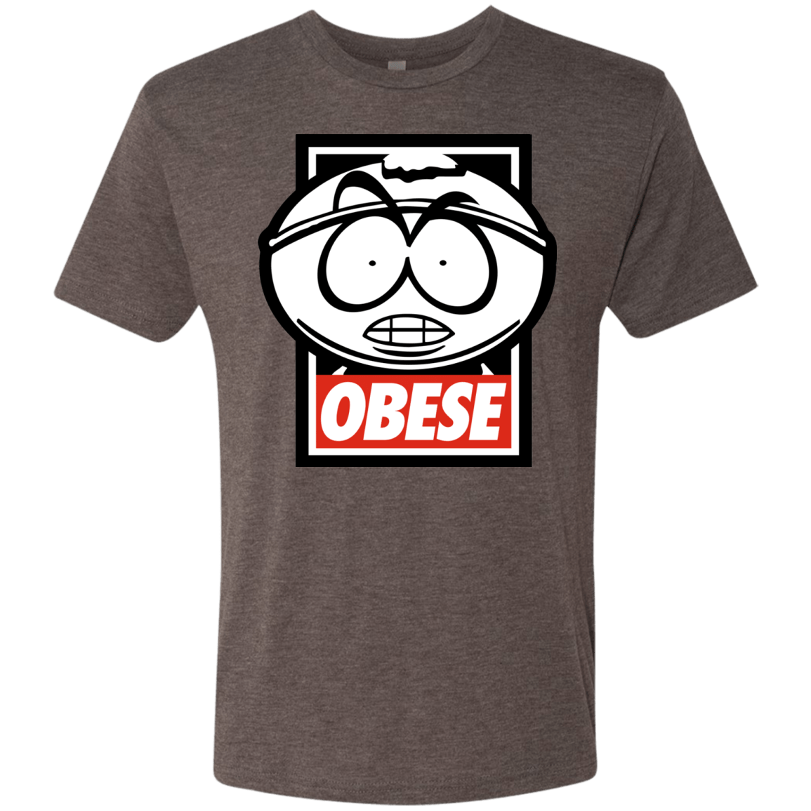 T-Shirts Macchiato / S Obese Men's Triblend T-Shirt