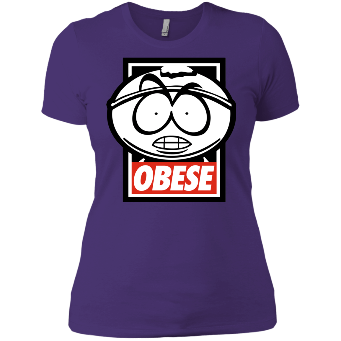 T-Shirts Purple Rush/ / X-Small Obese Women's Premium T-Shirt