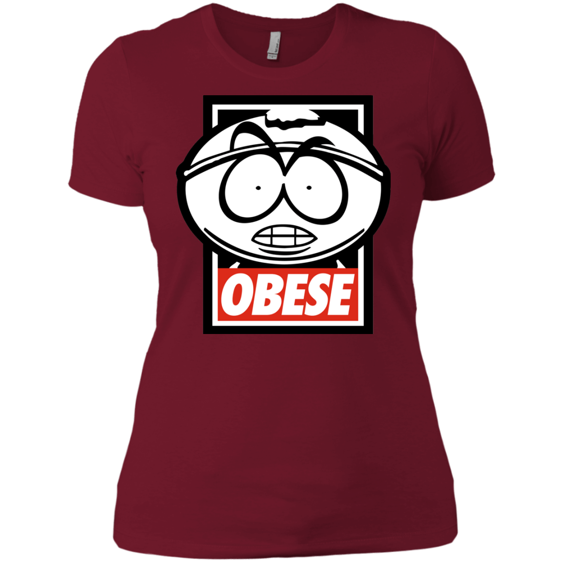 T-Shirts Scarlet / X-Small Obese Women's Premium T-Shirt