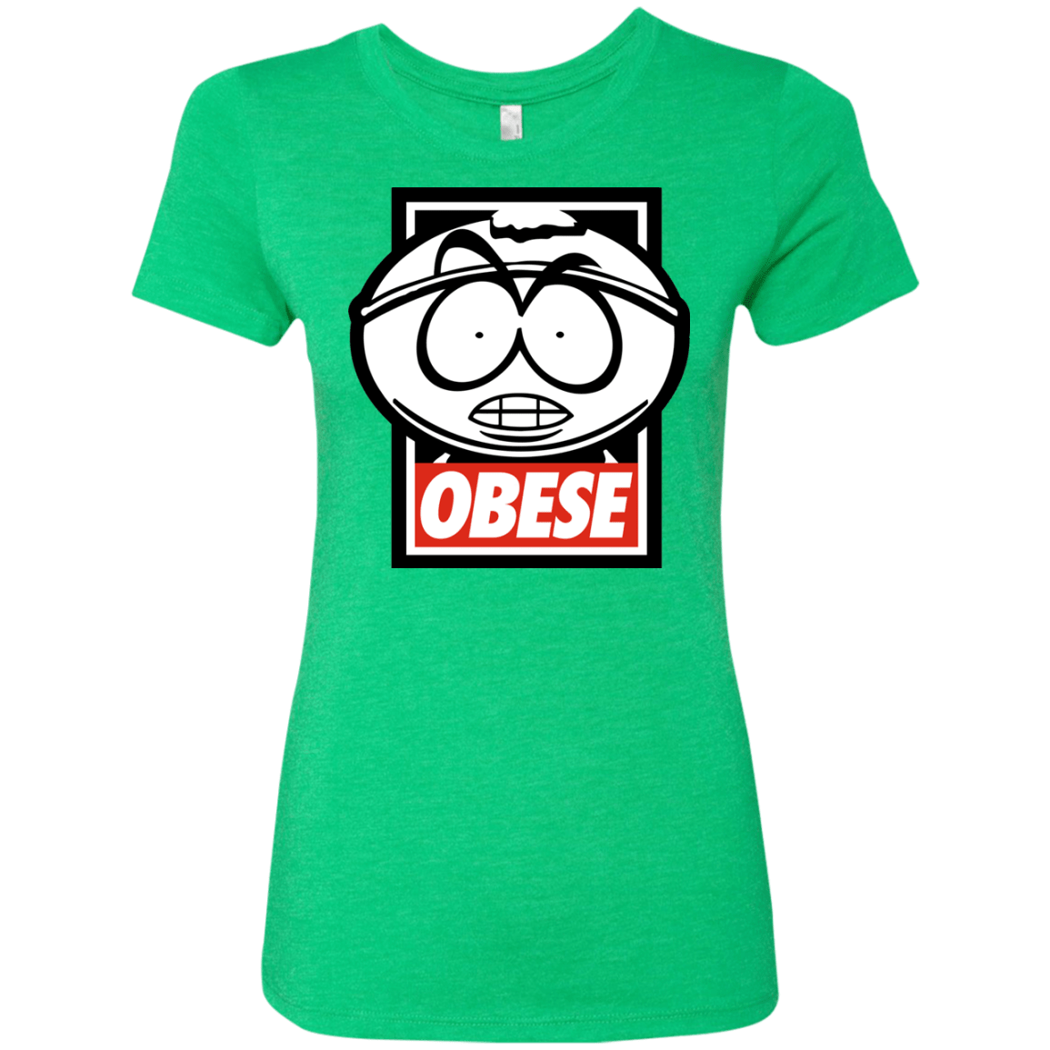 T-Shirts Envy / S Obese Women's Triblend T-Shirt