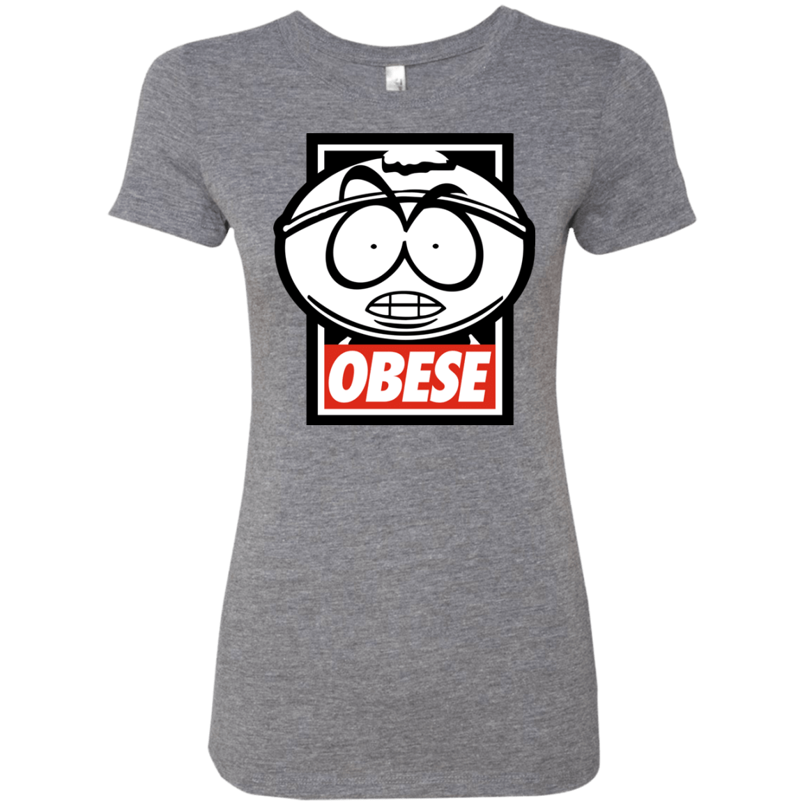T-Shirts Premium Heather / S Obese Women's Triblend T-Shirt