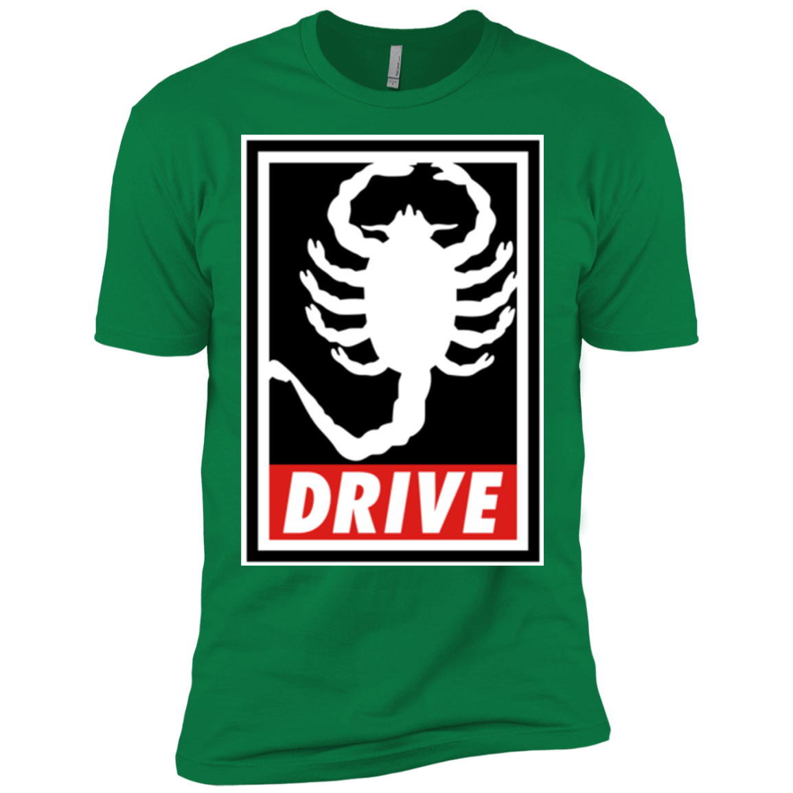 T-Shirts Kelly Green / X-Small Obey and drive Men's Premium T-Shirt