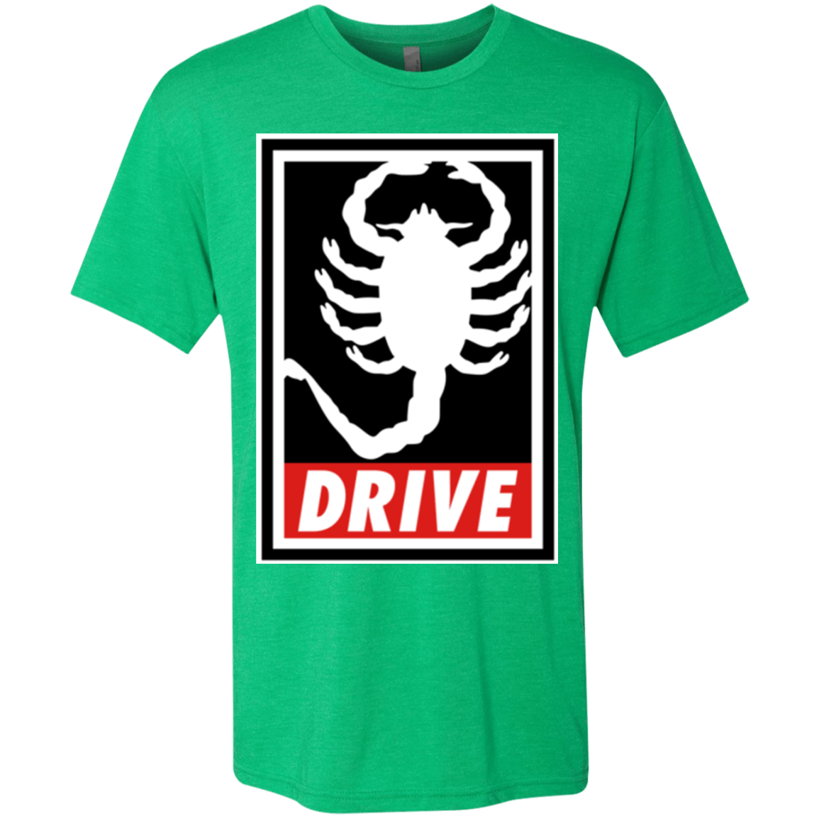 T-Shirts Envy / Small Obey and drive Men's Triblend T-Shirt