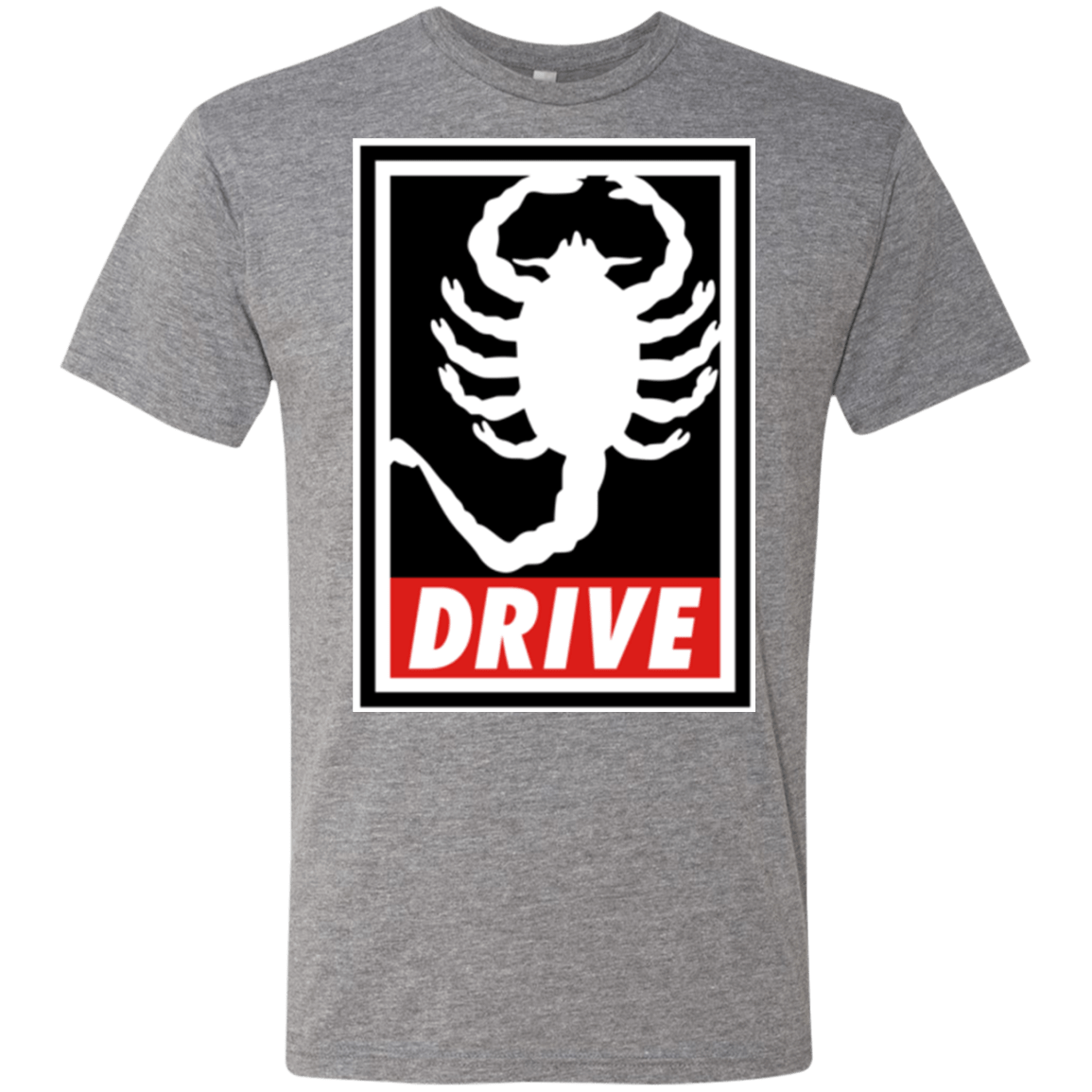 T-Shirts Premium Heather / Small Obey and drive Men's Triblend T-Shirt