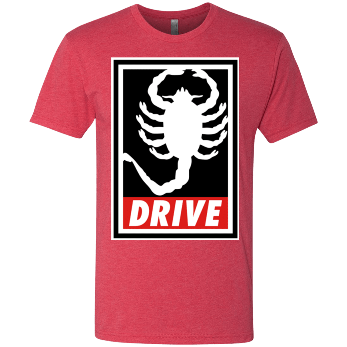 T-Shirts Vintage Red / Small Obey and drive Men's Triblend T-Shirt