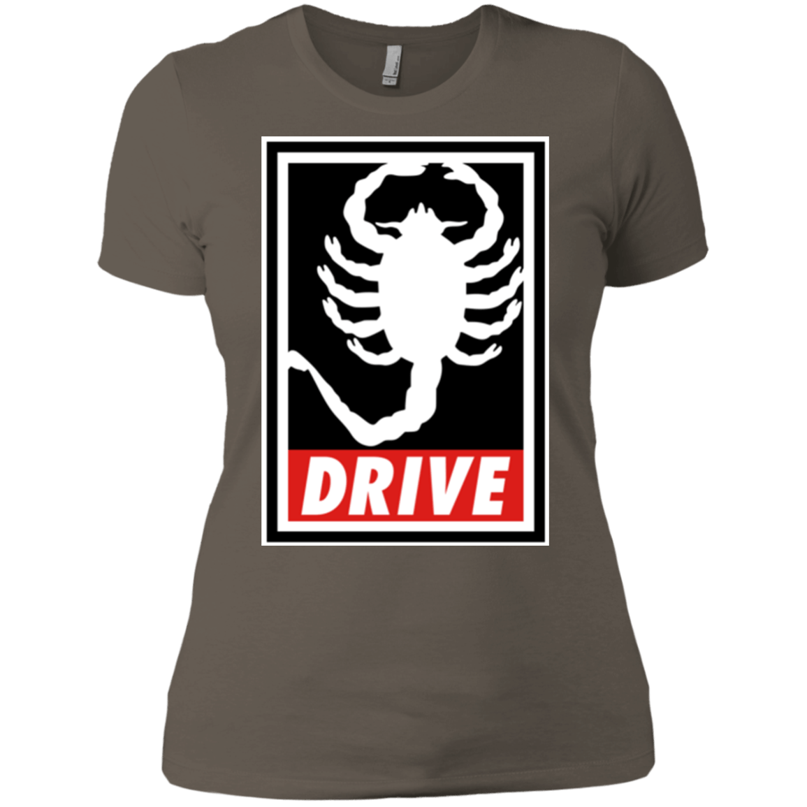 T-Shirts Warm Grey / X-Small Obey and drive Women's Premium T-Shirt