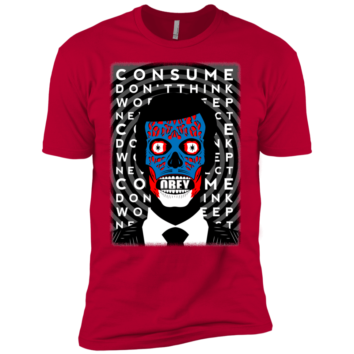 T-Shirts Red / YXS OBEY Boys Premium T-Shirt