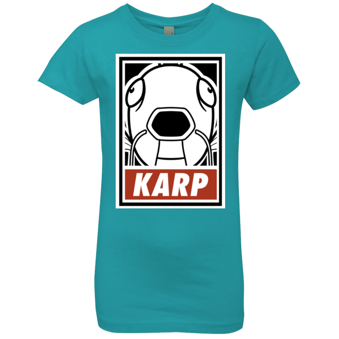 T-Shirts Tahiti Blue / YXS Obey Karp Girls Premium T-Shirt