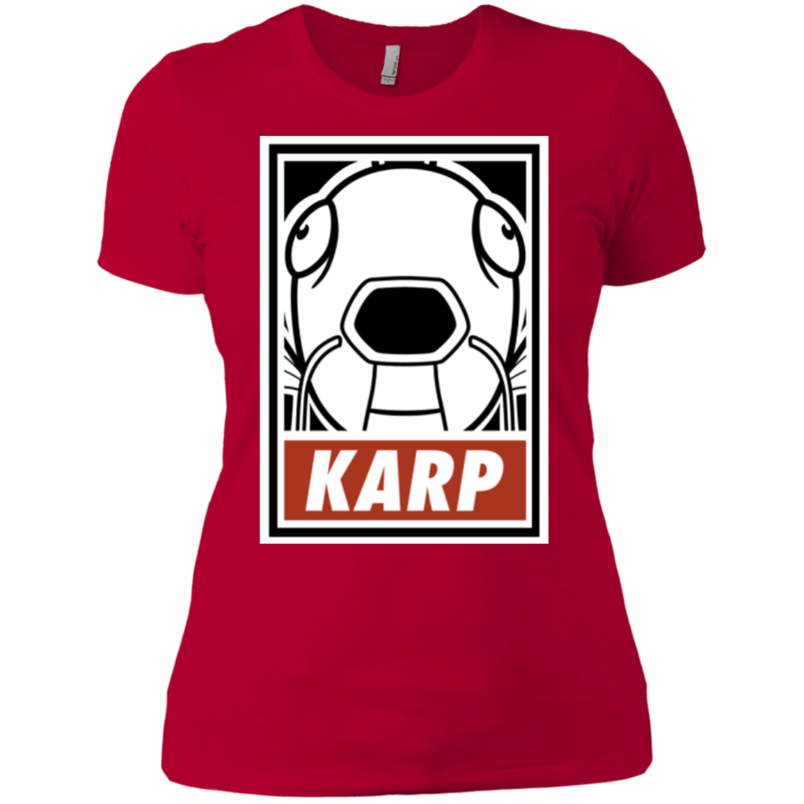 T-Shirts Red / X-Small Obey Karp Women's Premium T-Shirt