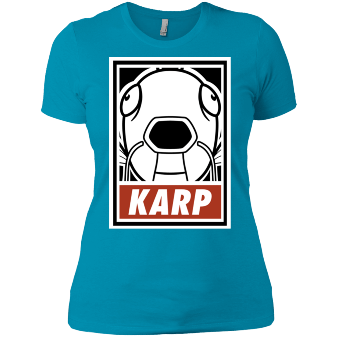 T-Shirts Turquoise / X-Small Obey Karp Women's Premium T-Shirt