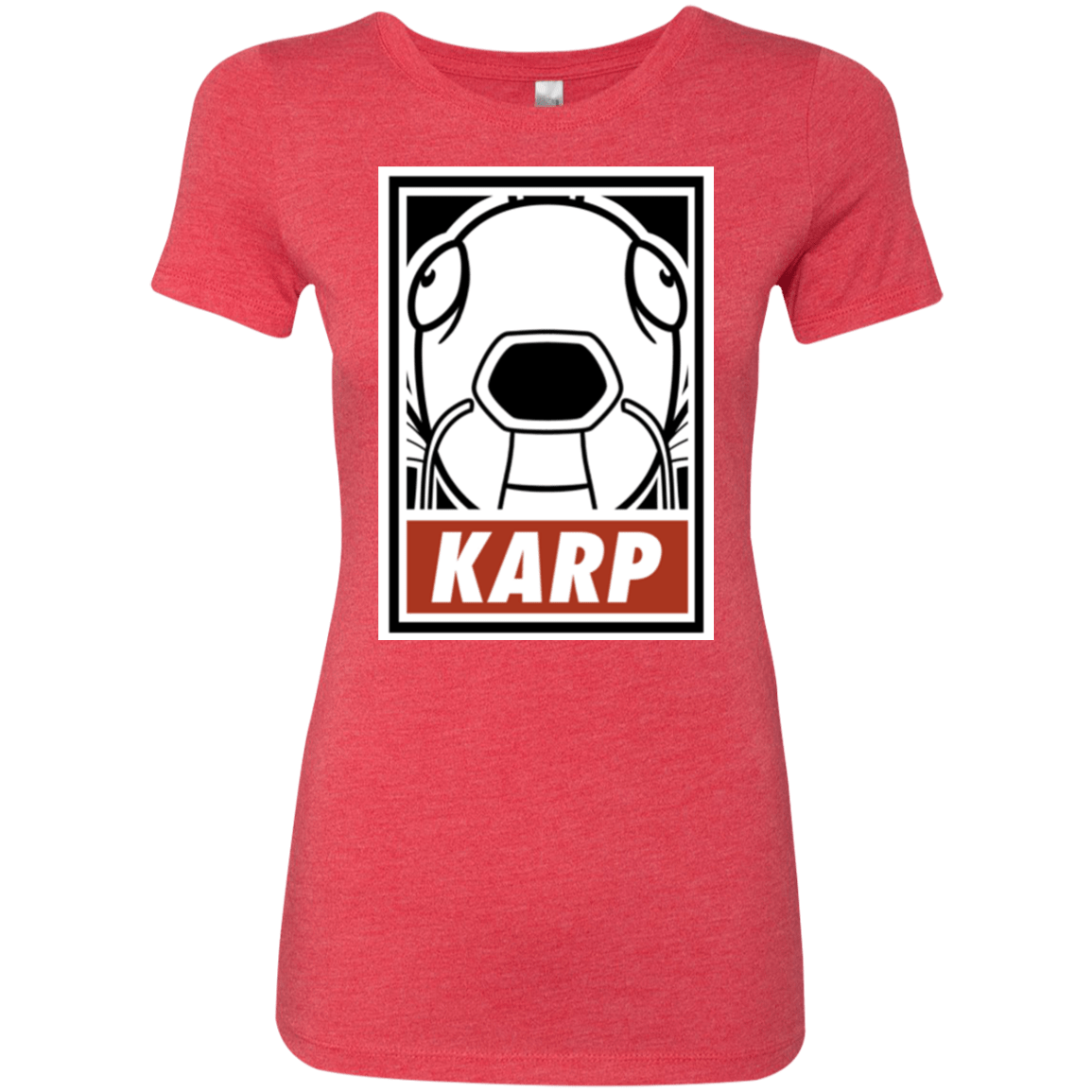 T-Shirts Vintage Red / Small Obey Karp Women's Triblend T-Shirt