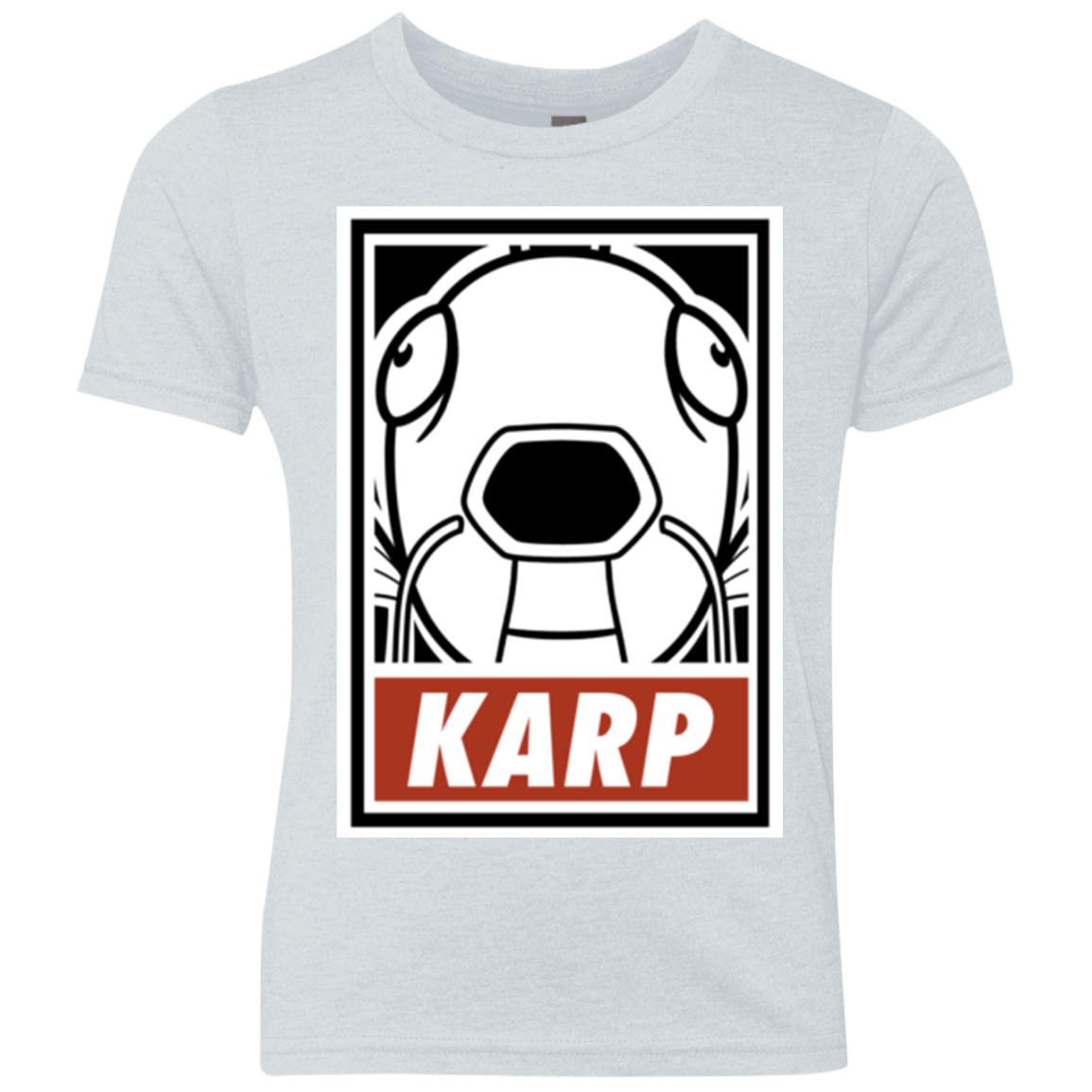 T-Shirts Heather White / YXS Obey Karp Youth Triblend T-Shirt