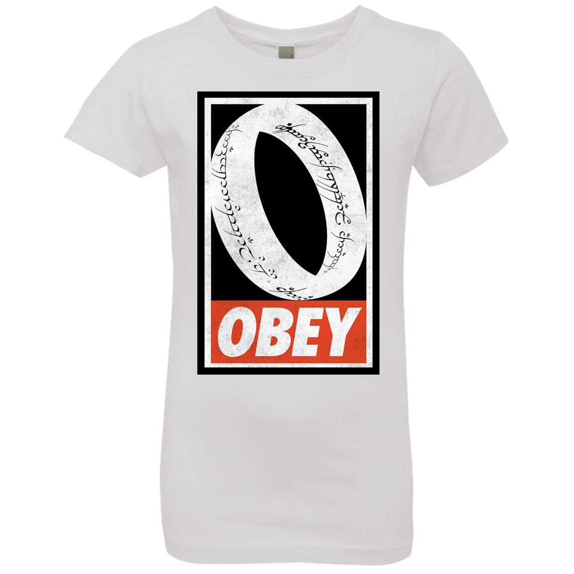T-Shirts White / YXS Obey One Ring Girls Premium T-Shirt