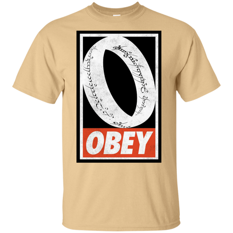 T-Shirts Vegas Gold / S Obey One Ring T-Shirt