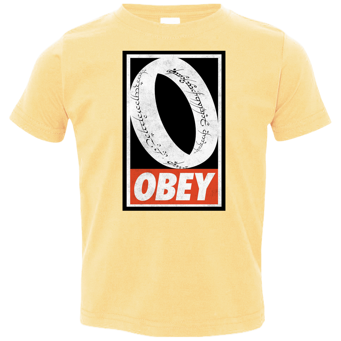 T-Shirts Butter / 2T Obey One Ring Toddler Premium T-Shirt