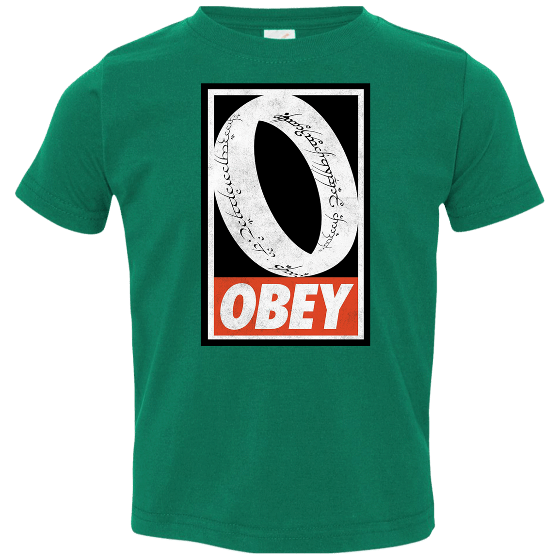 T-Shirts Kelly / 2T Obey One Ring Toddler Premium T-Shirt