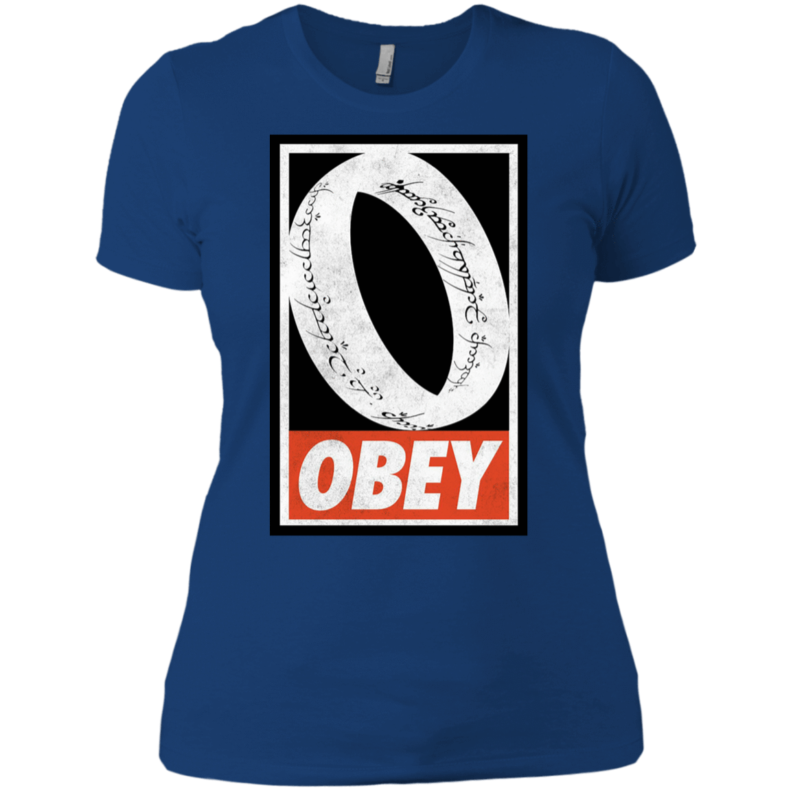 T-Shirts Royal / X-Small Obey One Ring Women's Premium T-Shirt