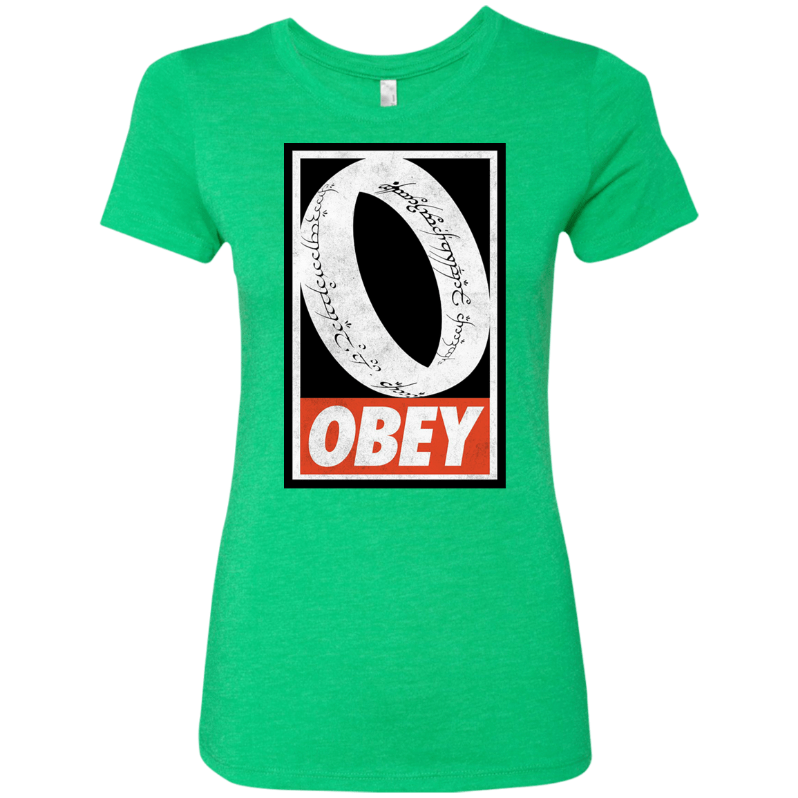 T-Shirts Envy / S Obey One Ring Women's Triblend T-Shirt