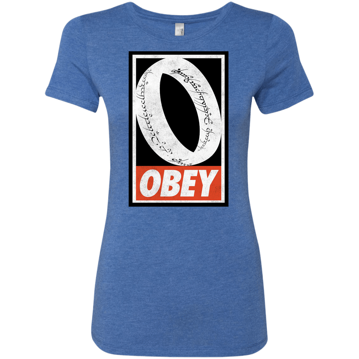 T-Shirts Vintage Royal / S Obey One Ring Women's Triblend T-Shirt