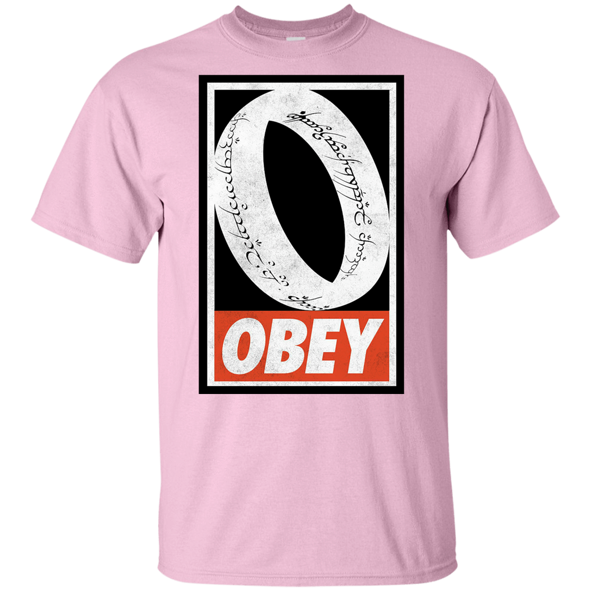 T-Shirts Light Pink / YXS Obey One Ring Youth T-Shirt