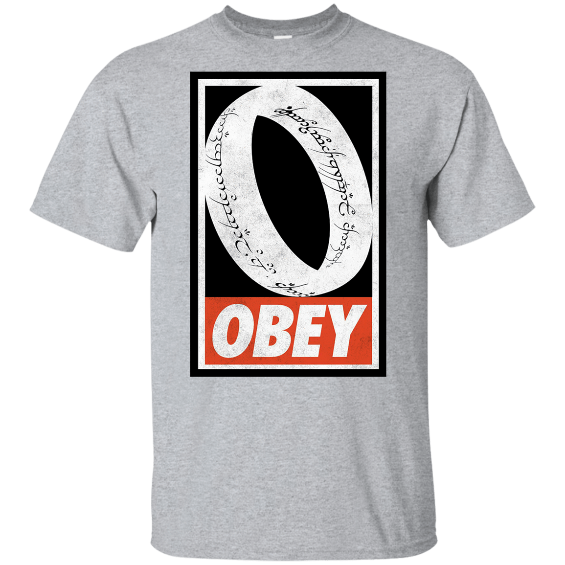 T-Shirts Sport Grey / YXS Obey One Ring Youth T-Shirt