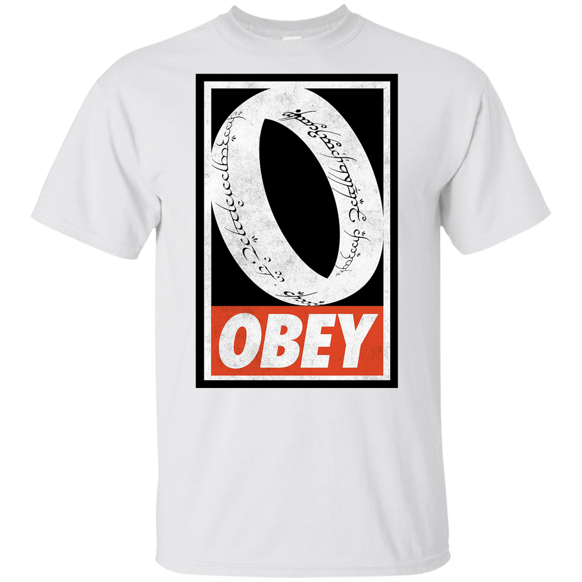 T-Shirts White / YXS Obey One Ring Youth T-Shirt