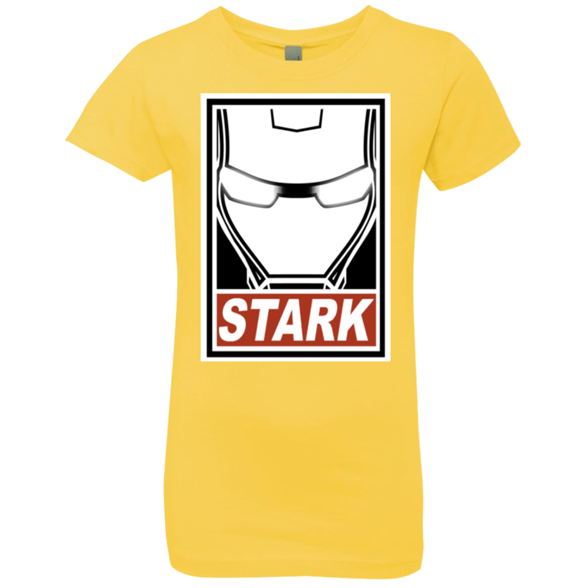 T-Shirts Vibrant Yellow / YXS Obey Stark Girls Premium T-Shirt