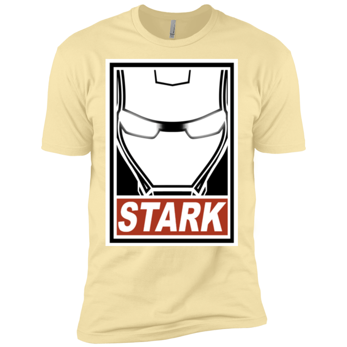 T-Shirts Banana Cream / X-Small Obey Stark Men's Premium T-Shirt