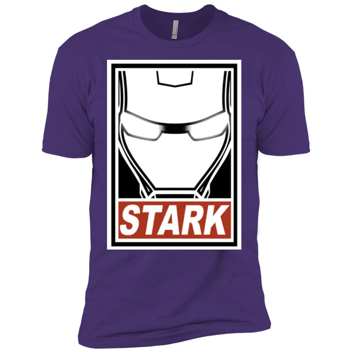 T-Shirts Purple / X-Small Obey Stark Men's Premium T-Shirt
