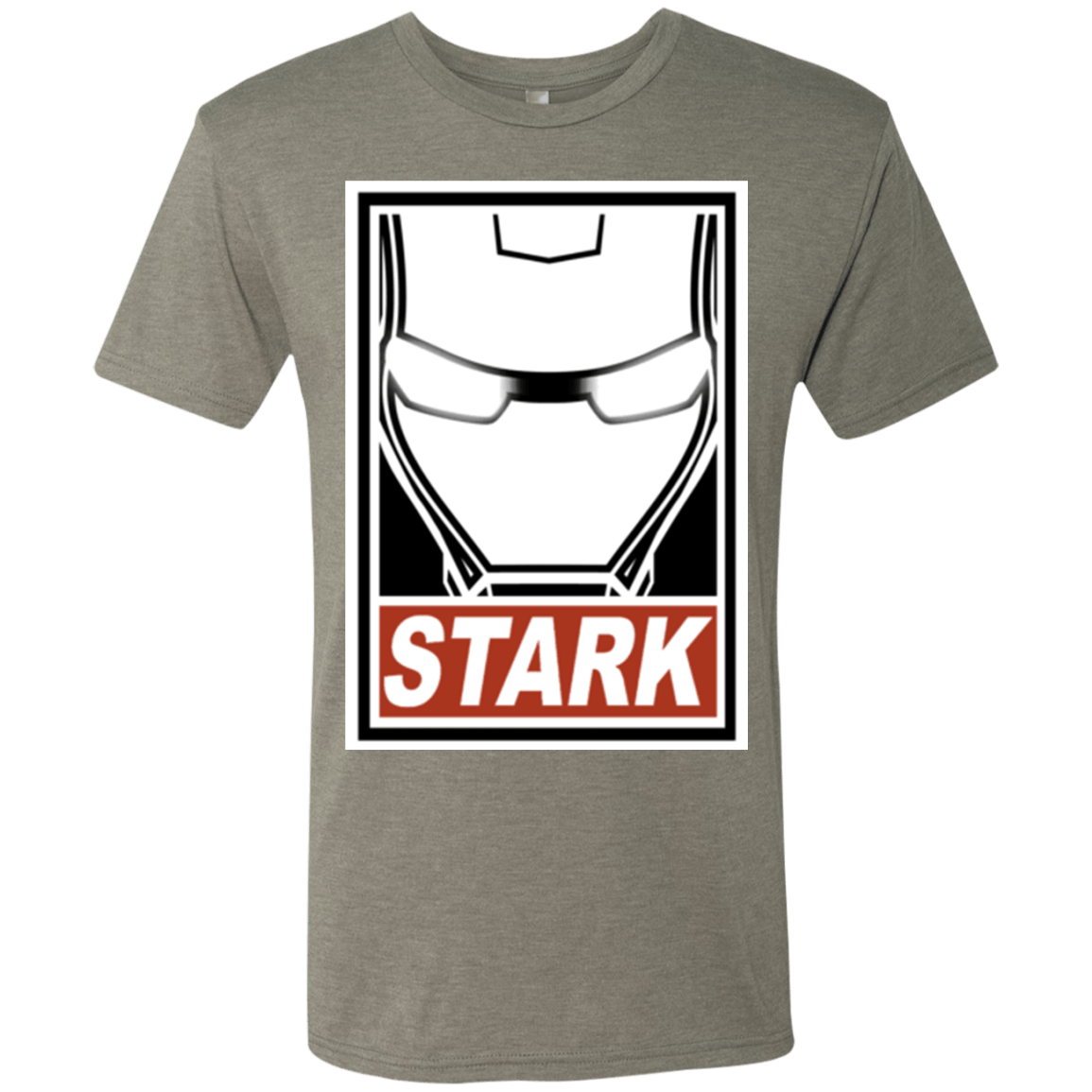 T-Shirts Venetian Grey / Small Obey Stark Men's Triblend T-Shirt