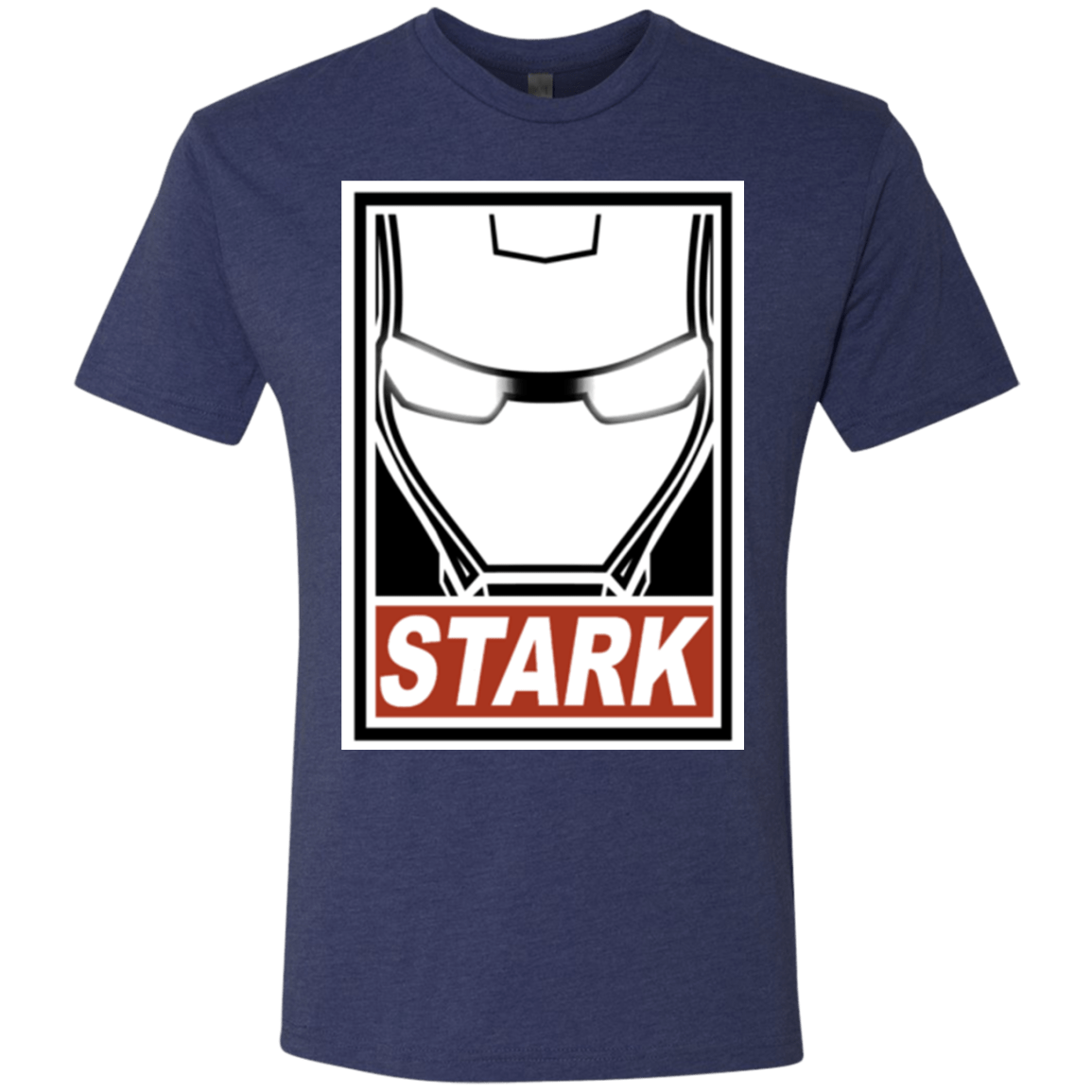 T-Shirts Vintage Navy / Small Obey Stark Men's Triblend T-Shirt