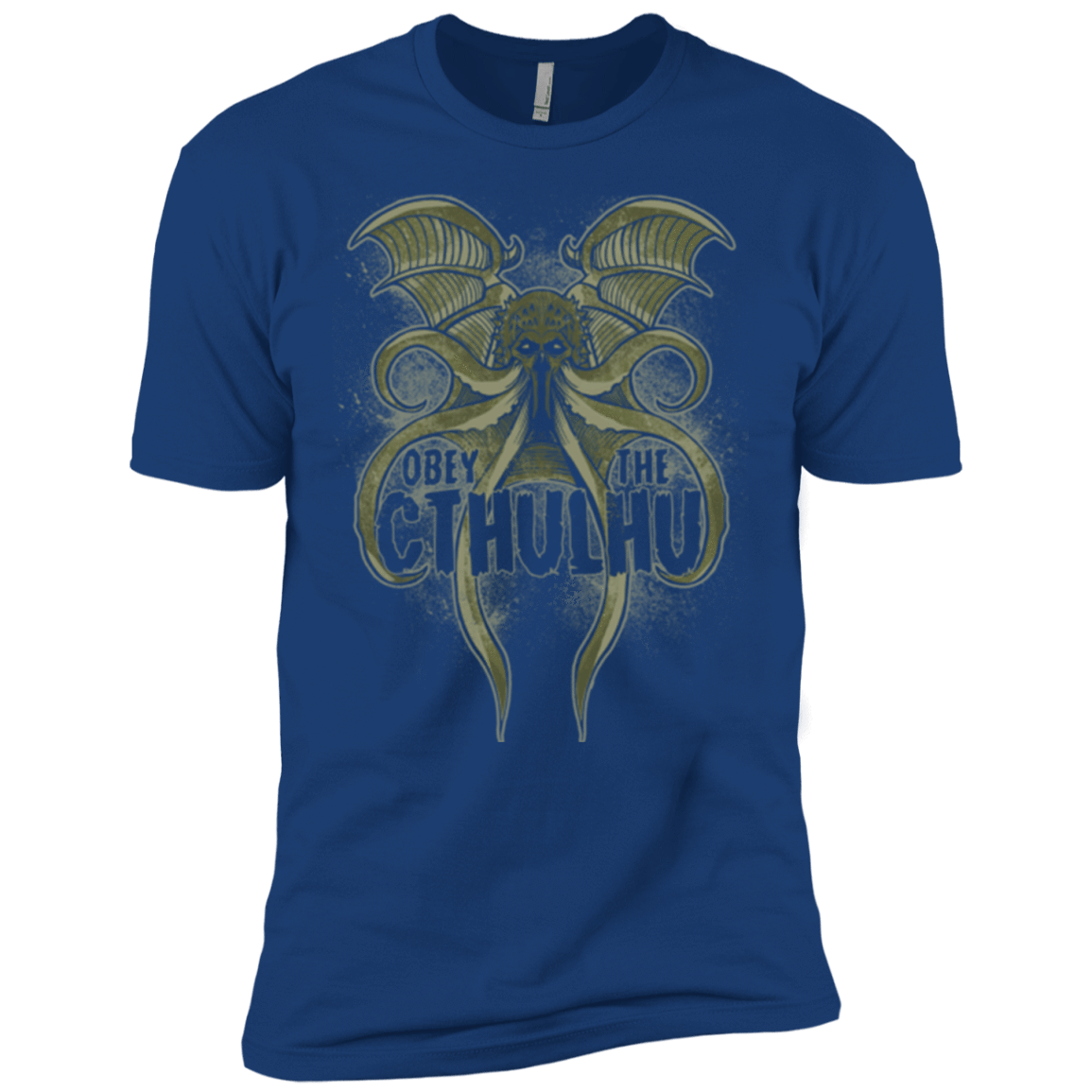 T-Shirts Royal / X-Small Obey the Cthulhu Men's Premium T-Shirt
