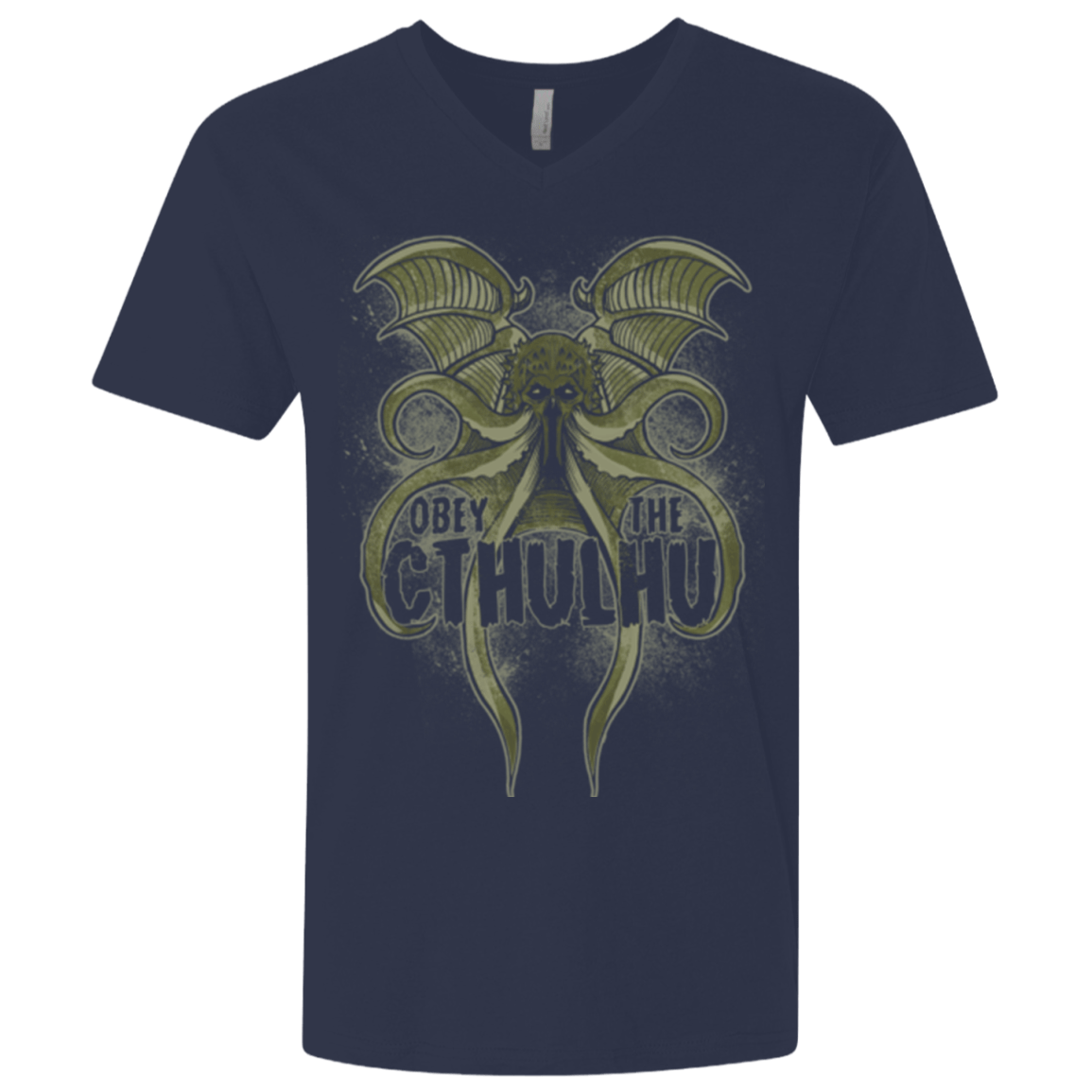 Obey the Cthulhu Men's Premium V-Neck