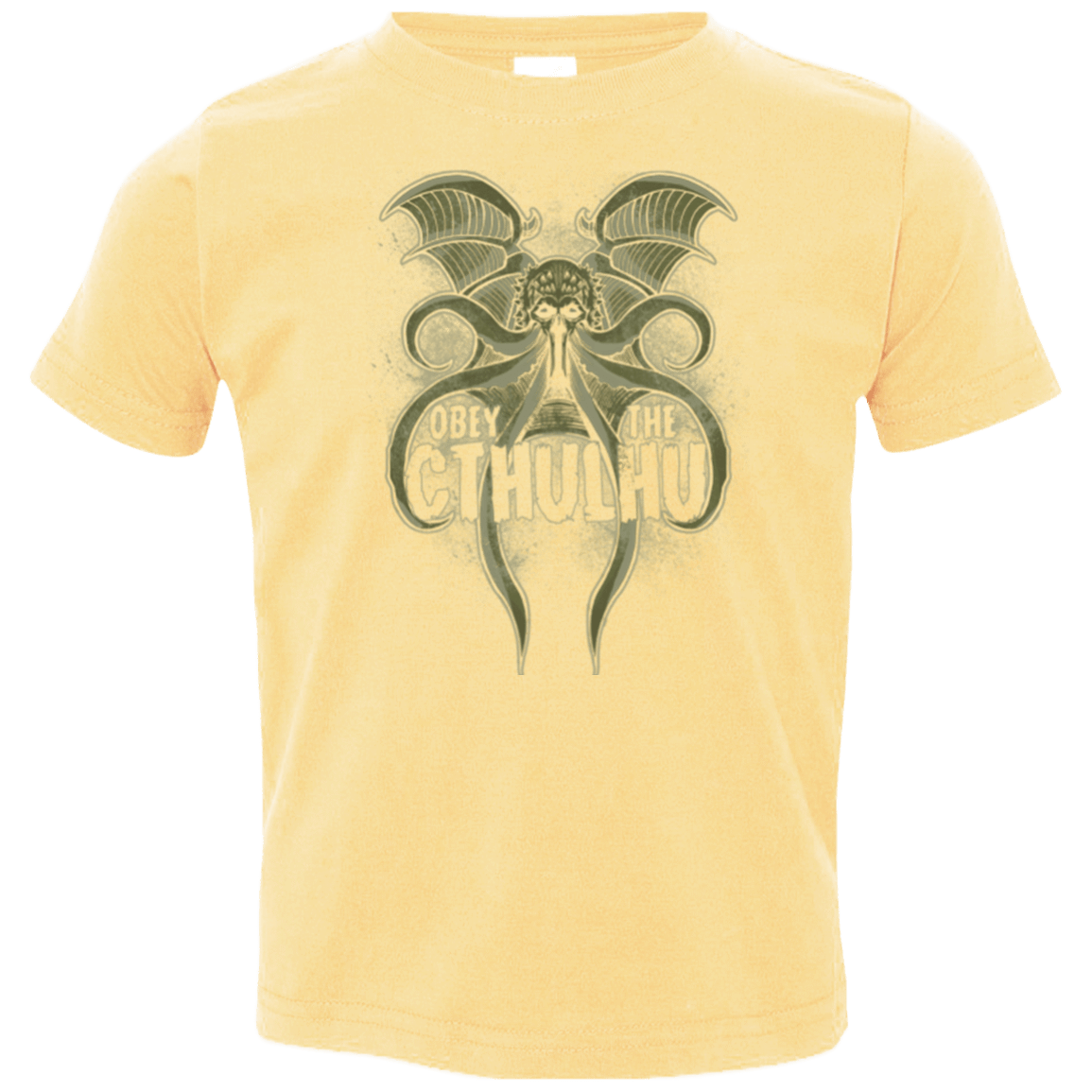 T-Shirts Butter / 2T Obey the Cthulhu Toddler Premium T-Shirt